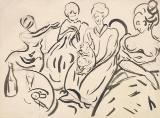 The Pet Pig - Edvard Munch — artwork view