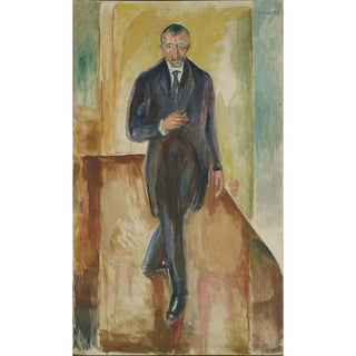 Reproduction of the painting Thorvald Løchen - Edvard Munch