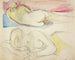 Deux nus couchés - Edvard Munch — artwork view