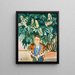 Under the Chestnut Tree - Edvard Munch — framed artwork on a wall
