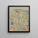 Untitled 10 - Edvard Munch — framed artwork on a wall