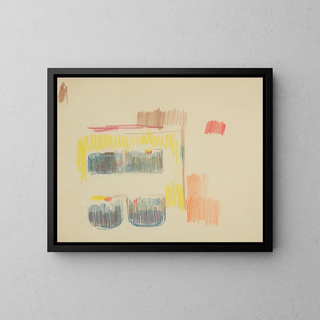 Untitled 24 - Edvard Munch — framed artwork on a wall