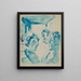 Untitled 6 - Edvard Munch — framed artwork on a wall