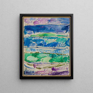 Flots - Edvard Munch — framed artwork on a wall