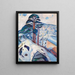 L'hiver à Kragerø - Edvard Munch — framed artwork on a wall