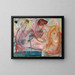 Women in the Bath - Edvard Munch — framed artwork on a wall