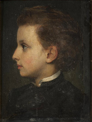 Boy in profile Study - Edvard Persus — artwork view
