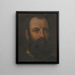 Charles XV - Edvard Persus — framed artwork on a wall