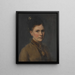 Maria Agnès Claesson 1843 after 1903 - Edvard Persus — framed artwork on a wall