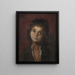 Study of a Roman Boy - Edvard Persus — framed artwork on a wall