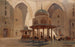 Mosque of Sultan Hassan in Cairo - Edward Angelo Goodall — artwork view