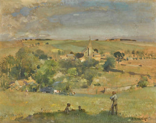 Les hauteurs de Cérès - Edward Arthur Walton — artwork view