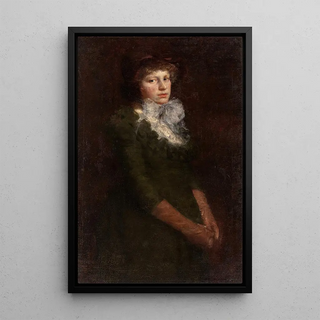 Reproduction of the painting Portrait of a Woman - Edward August Bell