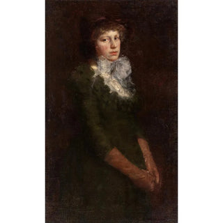 Reproduction of the painting Portrait of a Woman - Edward August Bell