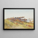 Côte près de Paekakariki - Edward Barraud — framed artwork on a wall