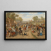 La Foire de campagne - Edward Benjamin Herberte — framed artwork on a wall