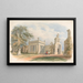 Conception for a park entrance - Edward Blore — framed artwork on a wall
