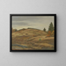 Autumn Fields - Edward Bruce — framed artwork on a wall
