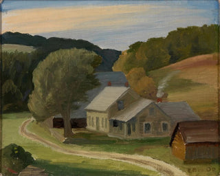 Landscape Painting - Edward Bruce — artwork view