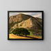 Oaks and Rocks in San Luis Obispo - Edward Bruce — framed artwork on a wall