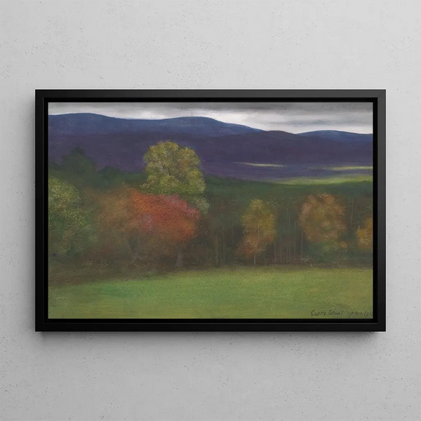 Château Grant - Edward Clifford — framed artwork on a wall
