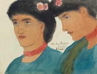 Mademoiselle Eva Parker Kilauea, Hawaiian Islands - Edward Clifford — artwork view
