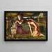 La Forge de Cupidon - Edward Clifford — framed artwork on a wall