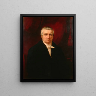 John Jacob Astor 1763 - 1848 - Edward Dalton Marchant — framed artwork on a wall