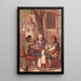 Reproduction of the painting Les cordonniers et ferblantiers sont les meilleurs buveurs de bière - Edward Dalziel