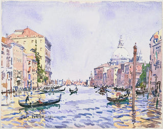 Après-midi vénitien sur le Grand Canal - Edward Darley Boit — artwork view