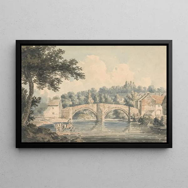 Appleby, Westmoreland - Edward Dayes — framed artwork on a wall