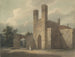 Entrance of the Saint Augustine Monastery in Canterbury - Edward Dayes — artwork view