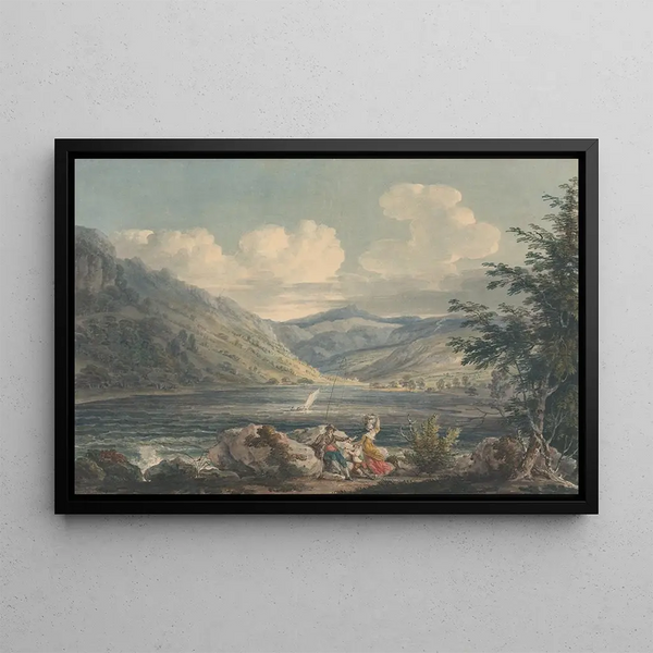Haweswater Westmoreland - Edward Dayes — framed artwork on a wall