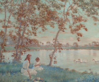 Summer Days - Edward Dufner — artwork view