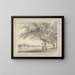 Hayloft - Edward Edwards — framed artwork on a wall