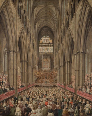 Edward Edwards - Interior View of Westminster Abbey on the Commemoration of Handel Taken from the Managers Box.webp