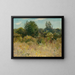 Notre jardin arrière quand j'étais jeune - Edward Emerson Simmons — framed artwork on a wall