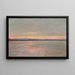Winter Twilight on the Charles River - Edward Emerson Simmons — framed artwork on a wall