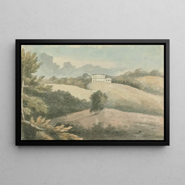Parc Mowbray - Edward Francis Burney — framed artwork on a wall