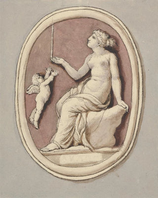 Venus and Cupid - Edward Francis Burney — artwork view