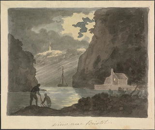 View near Bristol - Edward Francis Burney — artwork view