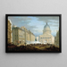 Prise du Panthéon vue de la rue Soufflot le 24 juin 1848, actuel 5e arrondissement - Edward Gay — framed artwork on a wall