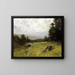 Hill Slope - Edward Gay — framed artwork on a wall