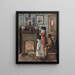True Blue Painting - Edward George Renesch — framed artwork on a wall