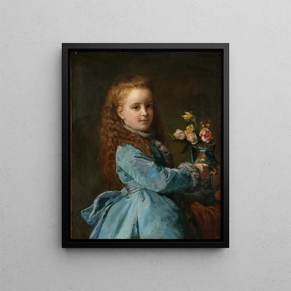 Edith Wharton - Edward Harrison May — framed artwork on a wall