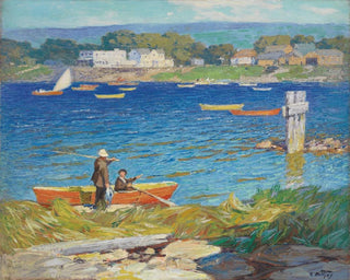 A Day of Fishing - Edward Henry Potthast — artwork view