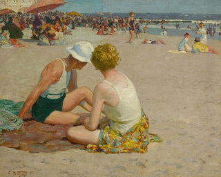 Summer Vacation Painting - Edward Henry Potthast — artwork view