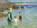 At the Beach - Edward Henry Potthast — artwork view