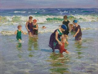 Bathers - Edward Henry Potthast — artwork view