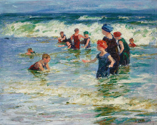 Beach Scene - Edward Henry Potthast — artwork view